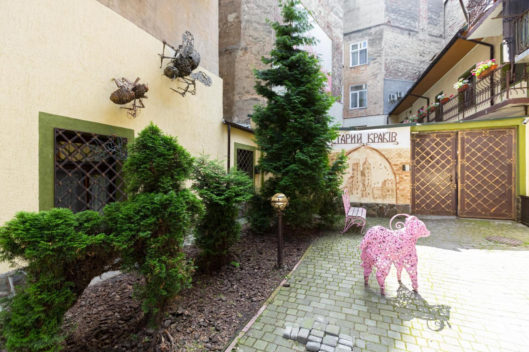 Staryi Krakiv Hotel Lviv Bagian luar foto